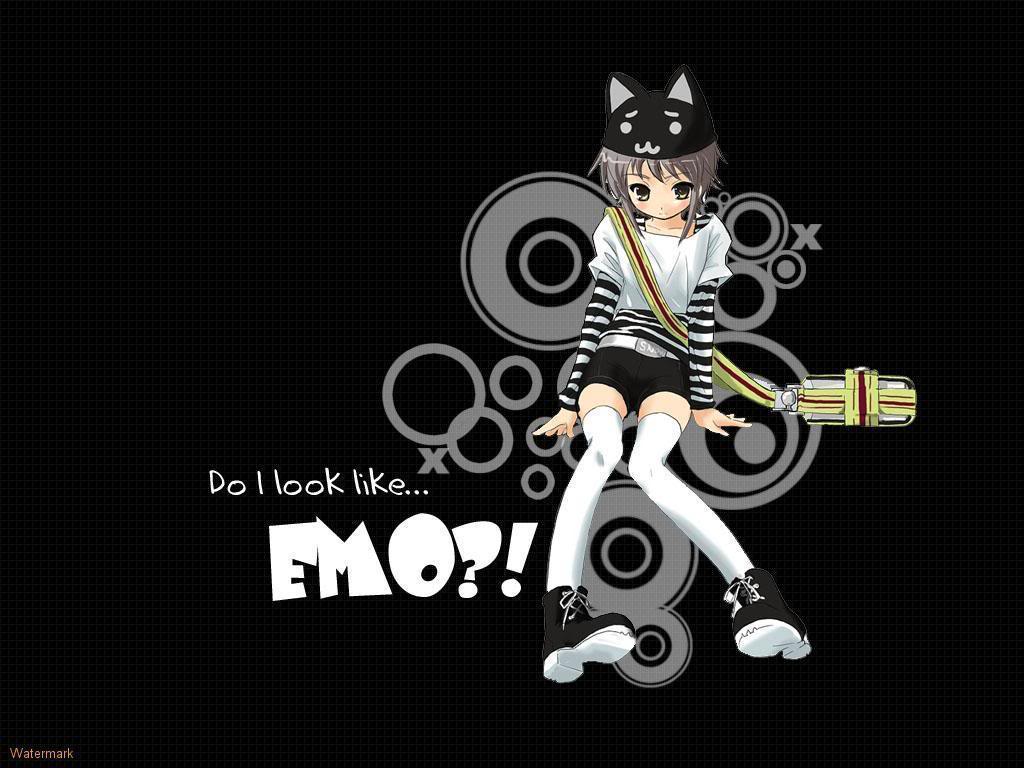 Emo Anime Wallpaper Desktop Background