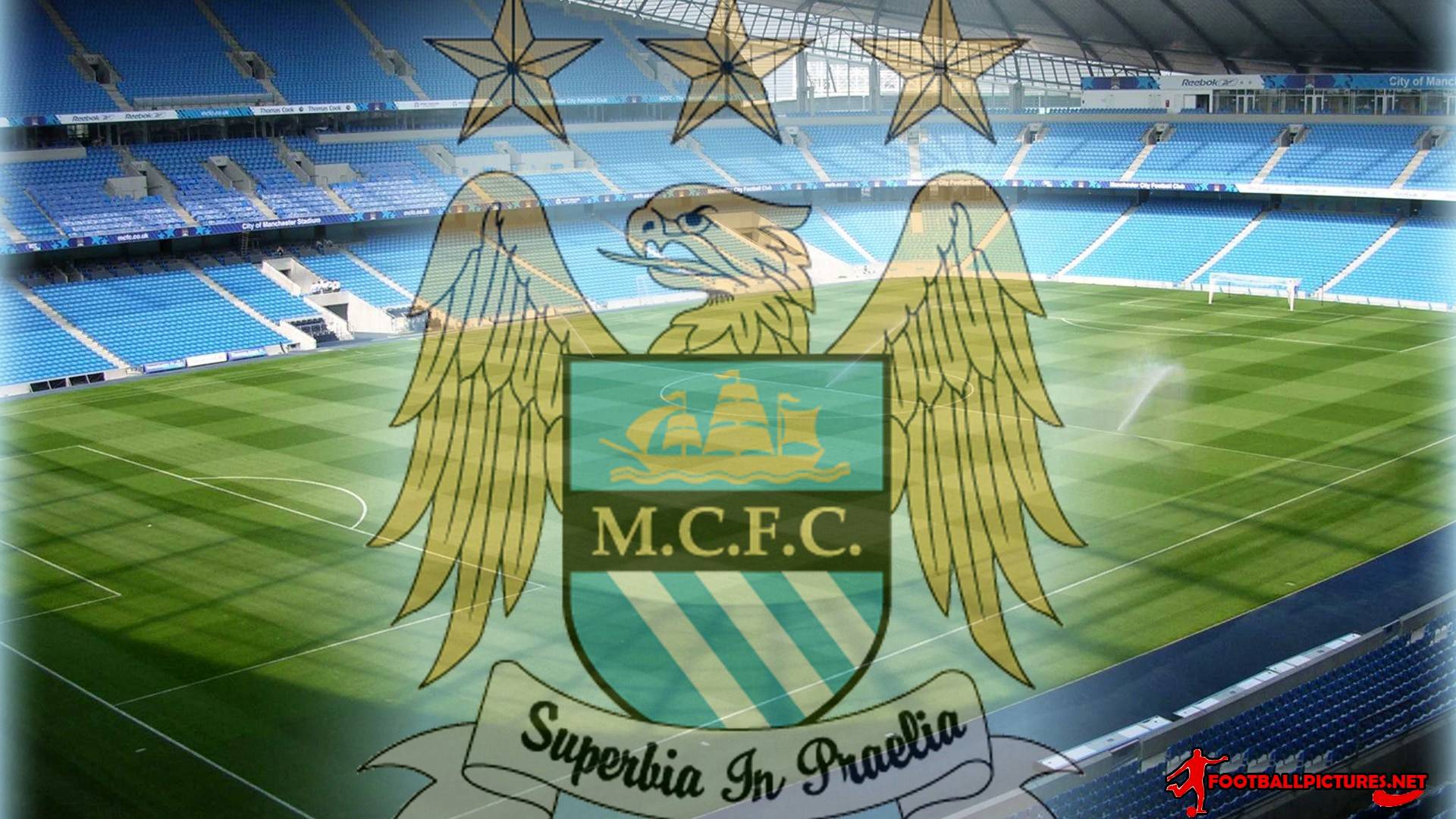 Manchester City Football Club Logo Wallpaper Pc