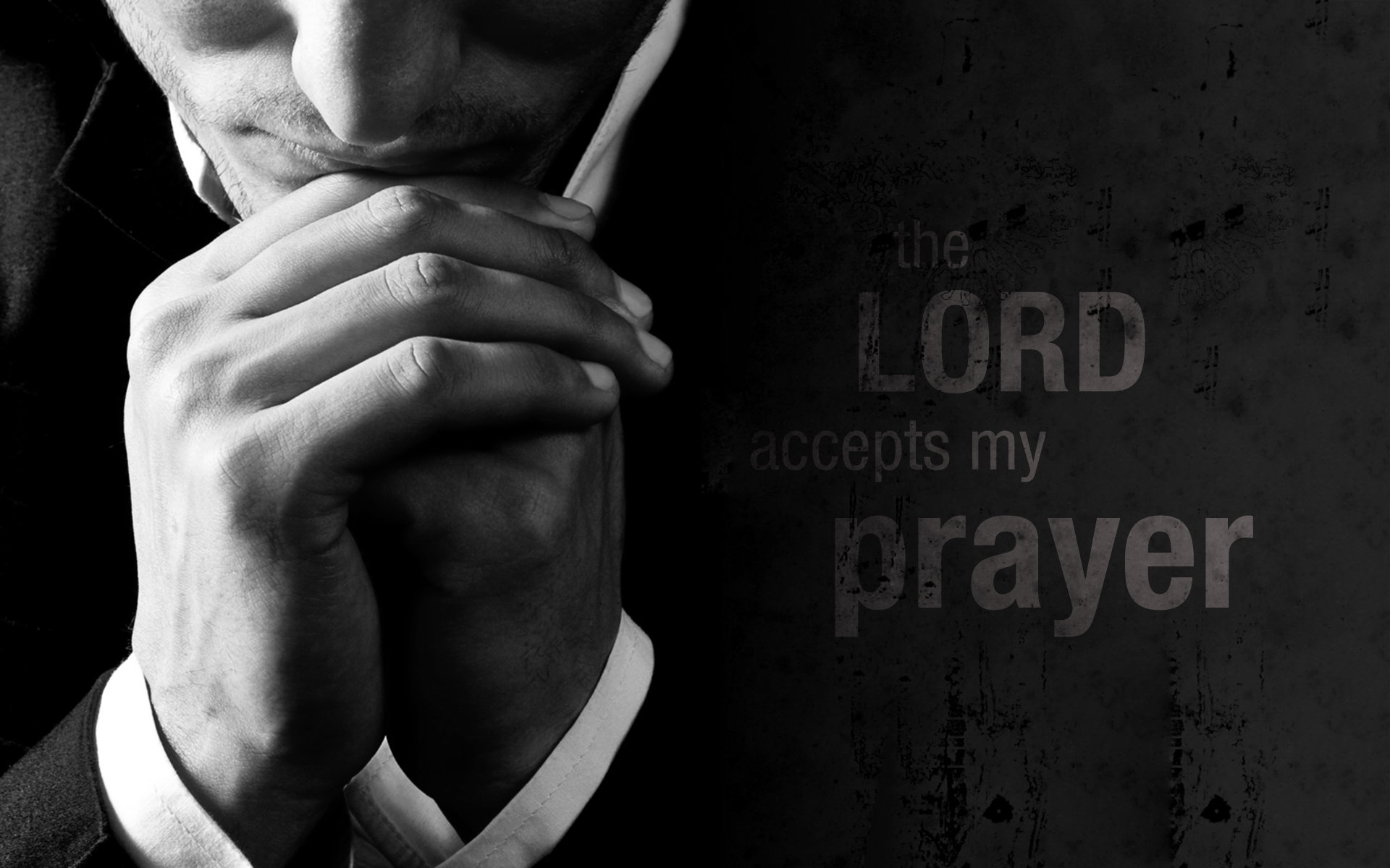 Lord Accepts My Prayer Hands Christian Wallpaper 1920x Jpg