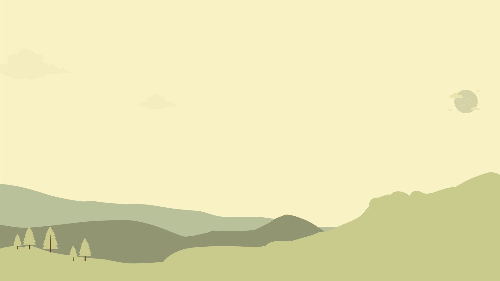 Minimalist Green Wallpaper