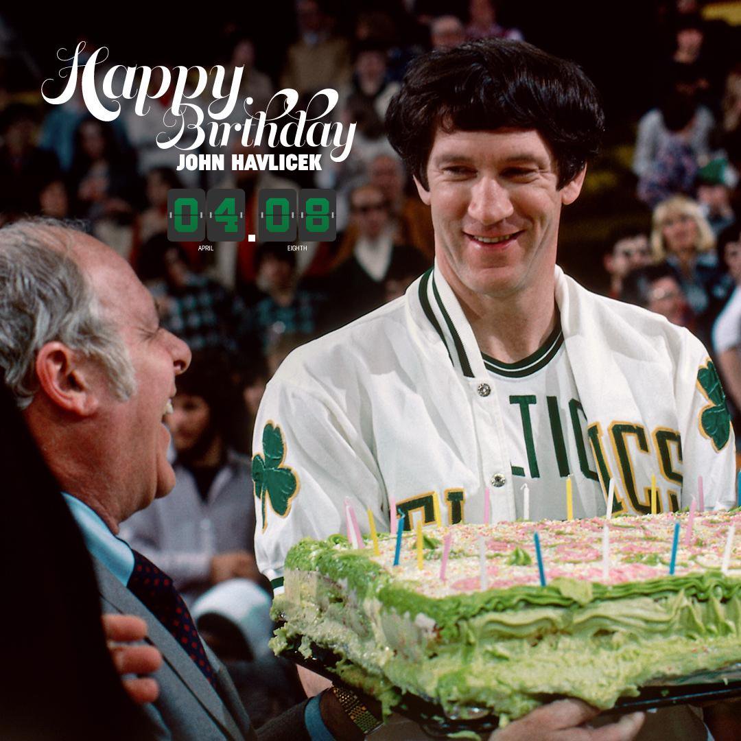 Happy Birthday To Celtics Legend And 8x Nba Champion John
