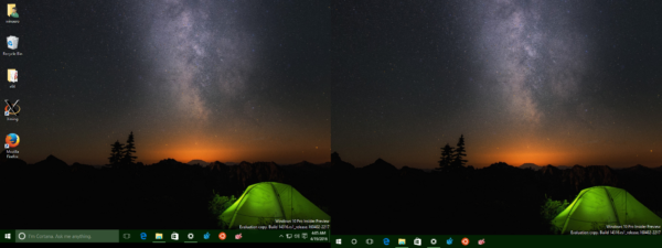  wallpaper per display in Windows 10 Here is how it can be done