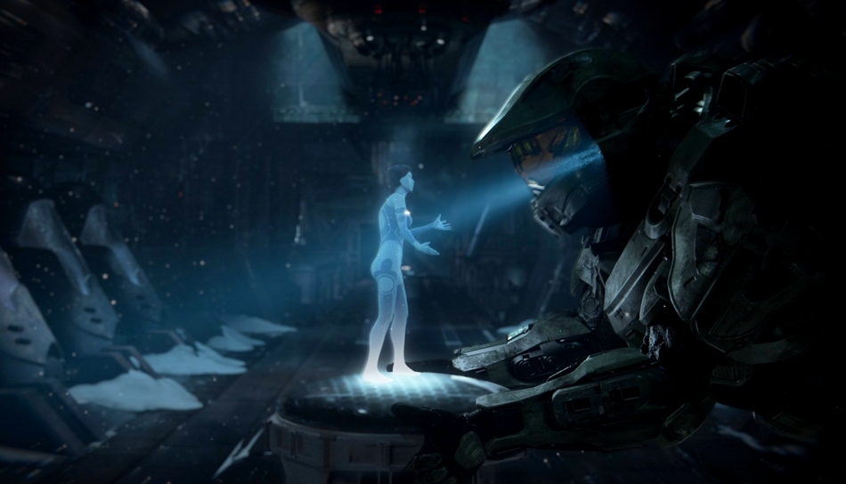 Halo Master Chief And Cortana Ps Vita Wallpaper