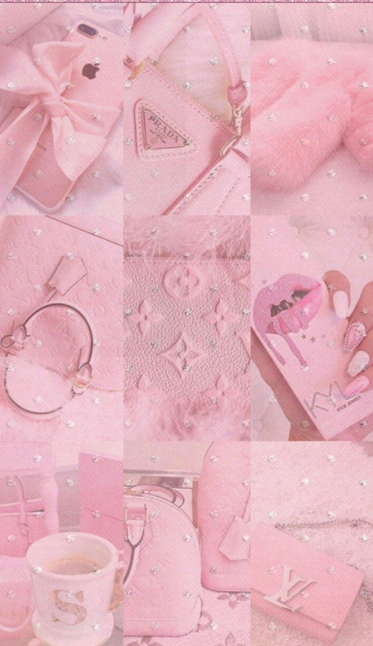 On Pastel Pink Everything Wallpaper