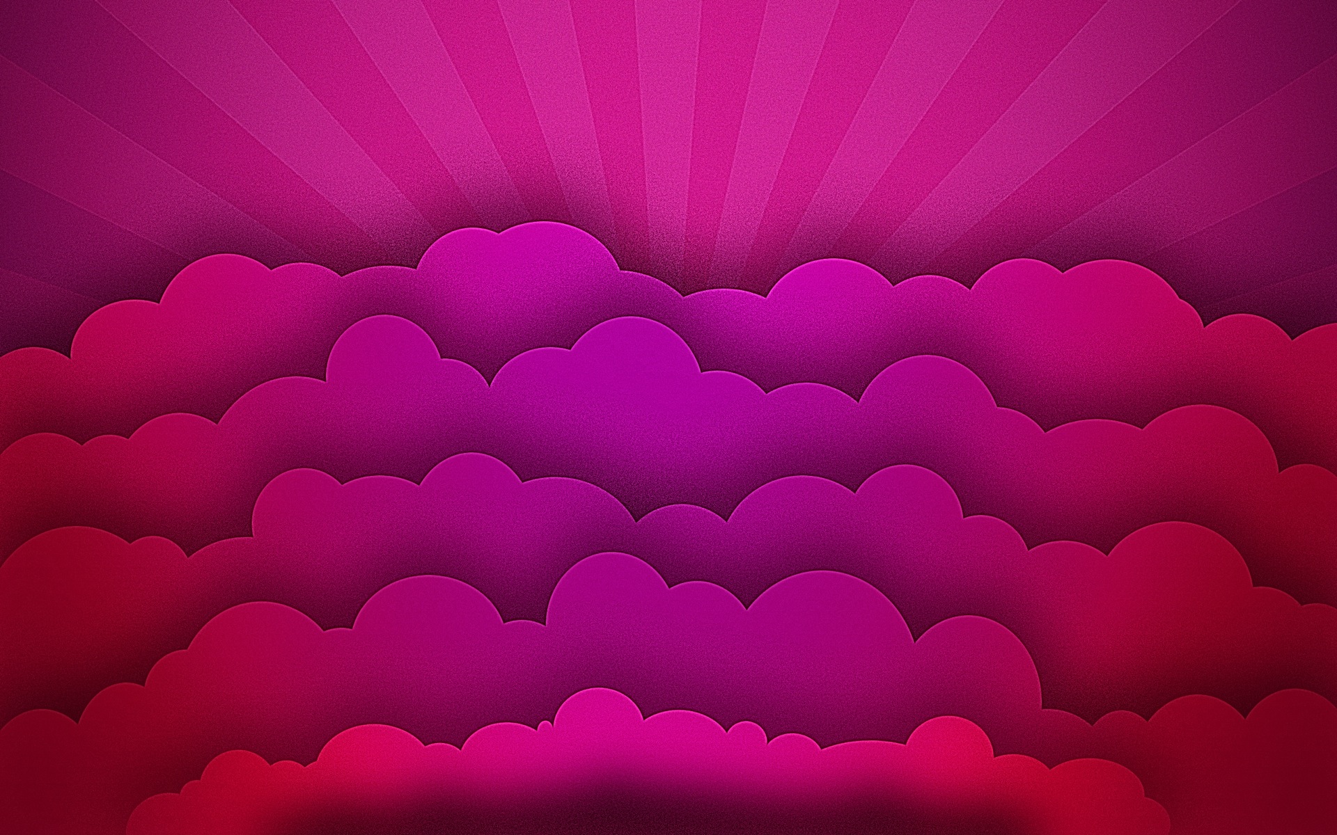 Abstract Clouds Pink Wallpaper