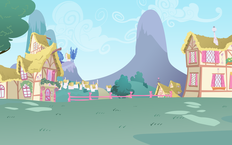 Ponyville Background Cartoon Animation