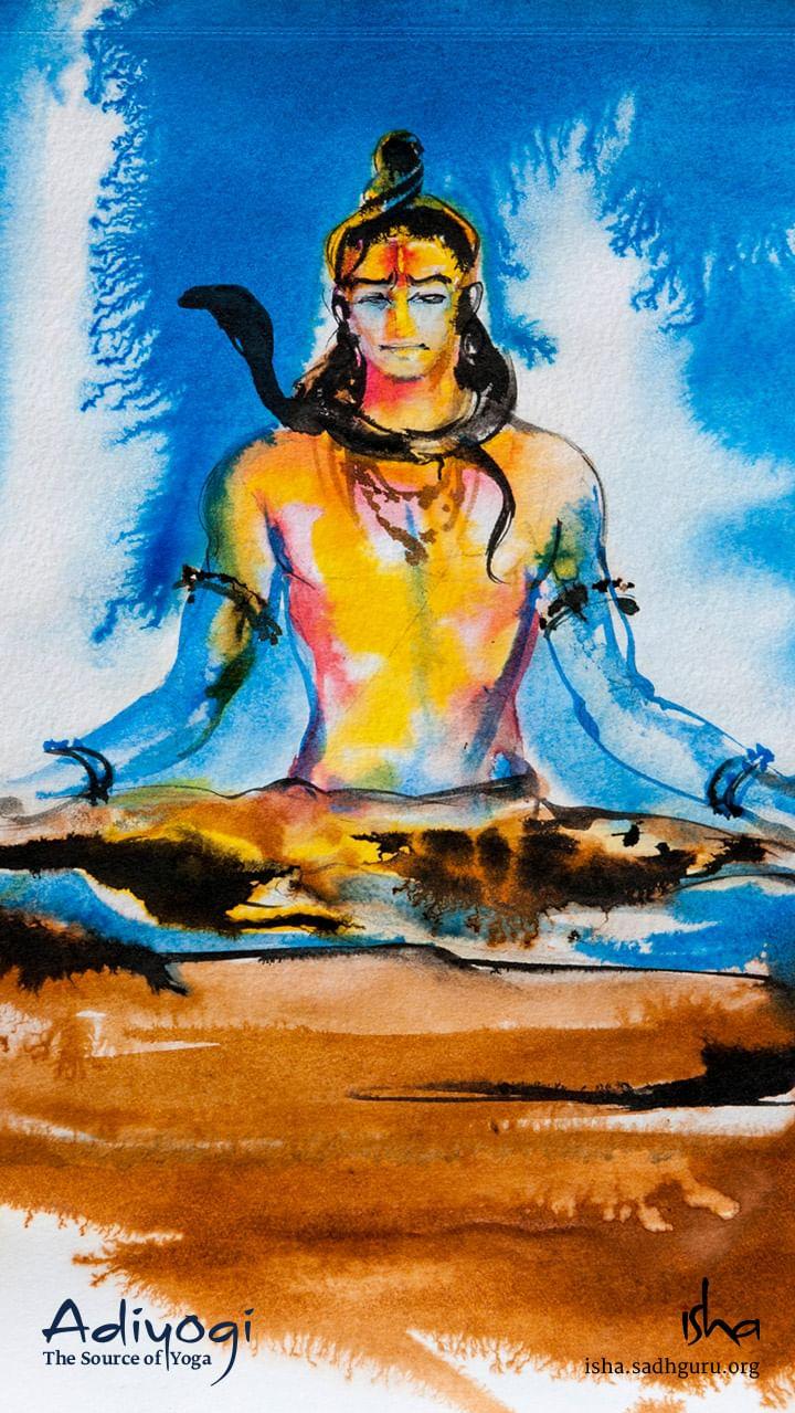 Shiva Adiyogi Wallpaper HD For Mobile And
