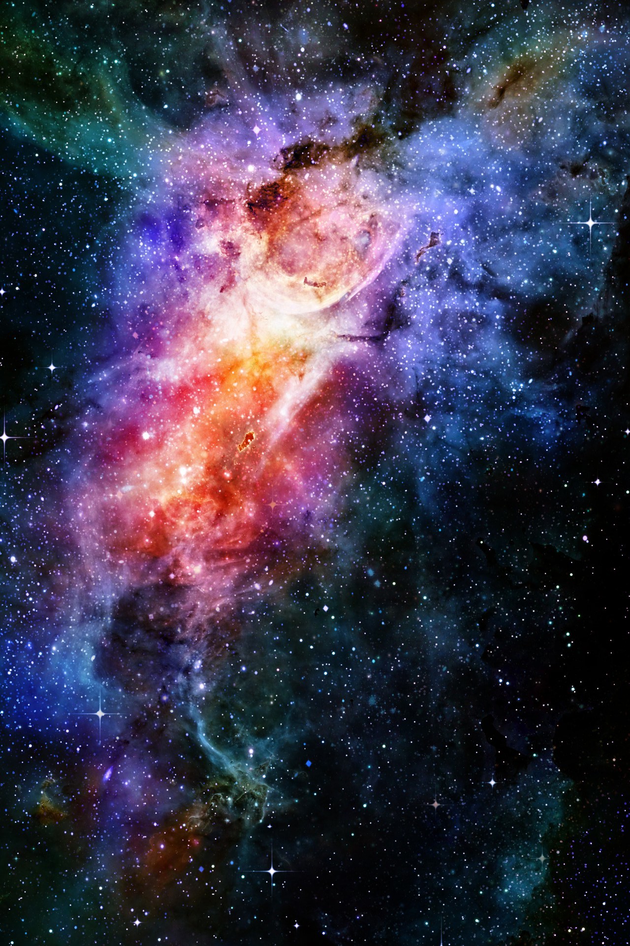 Galaxy Background Iphone