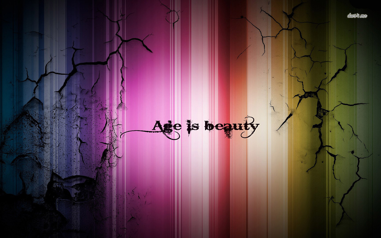 Age Is Beauty Wallpaper Digital Art