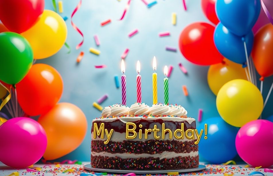 It S My BirtHDay Wallpaper