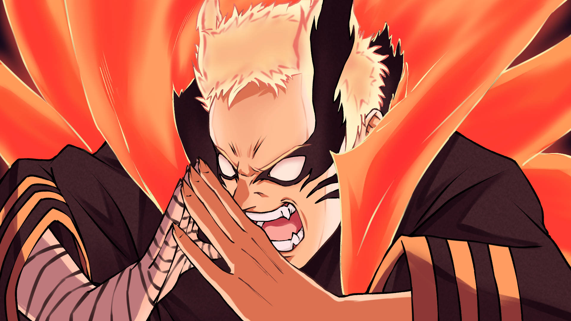 Naruto Baryon Mode Wallpaper