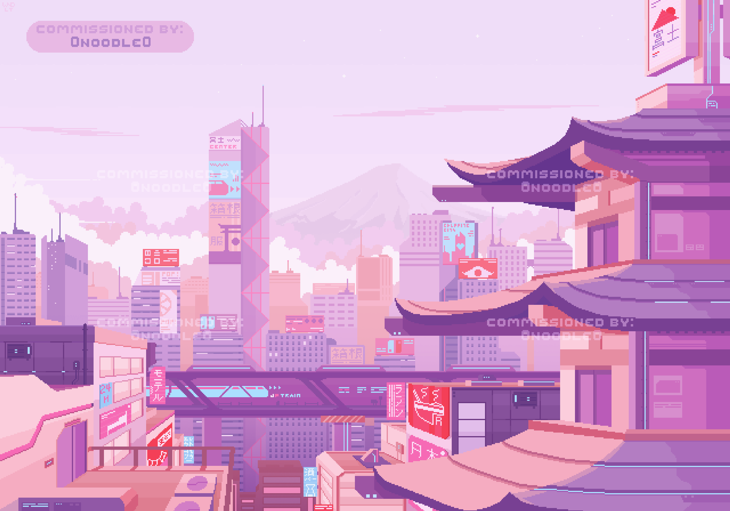 Doing Aesthetic Pixelart Background And Any Kind Of
