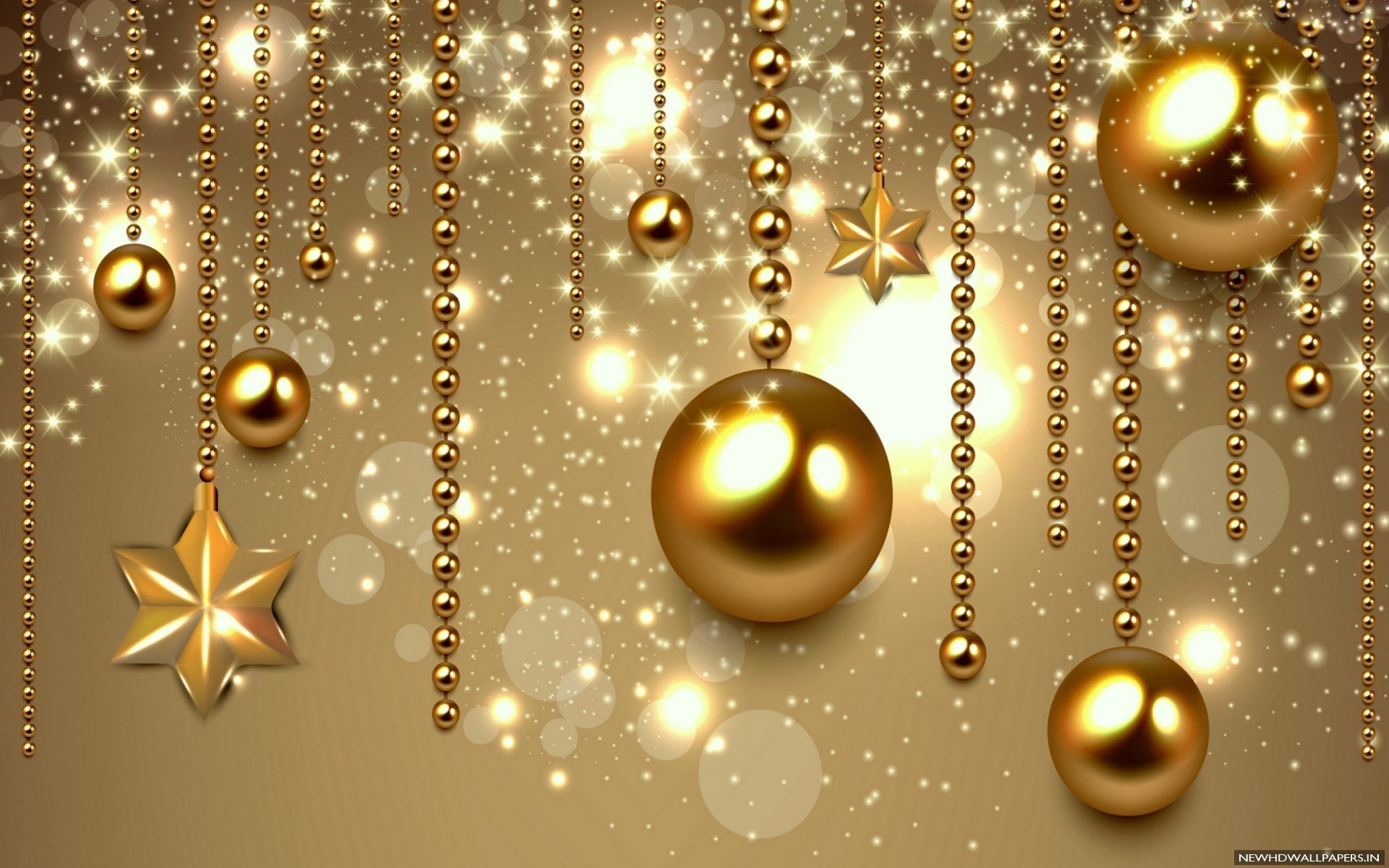 Christmas Balls Wallpaper