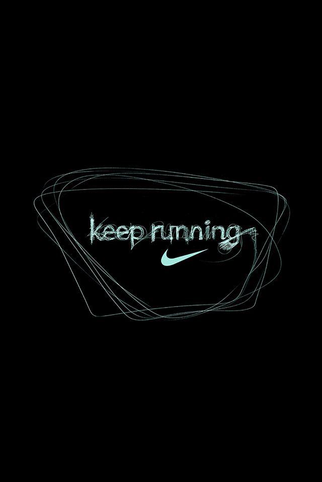 Ios7 Keep Running Nike iPhone Wallpaper