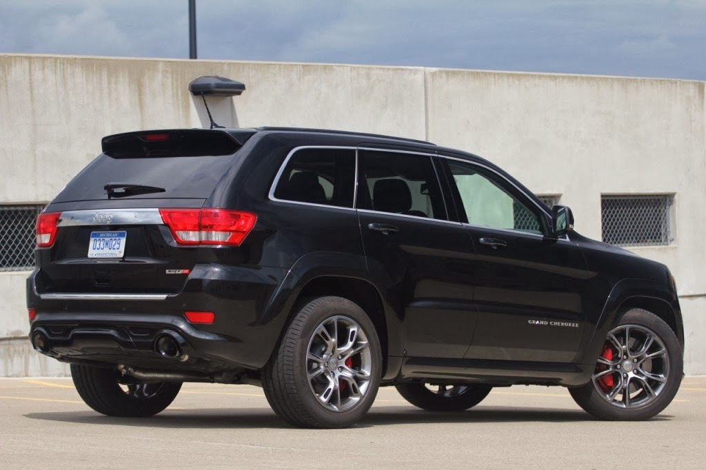 Jeep Cherokee Srt Back Side Of HD Black Color Car Pictures