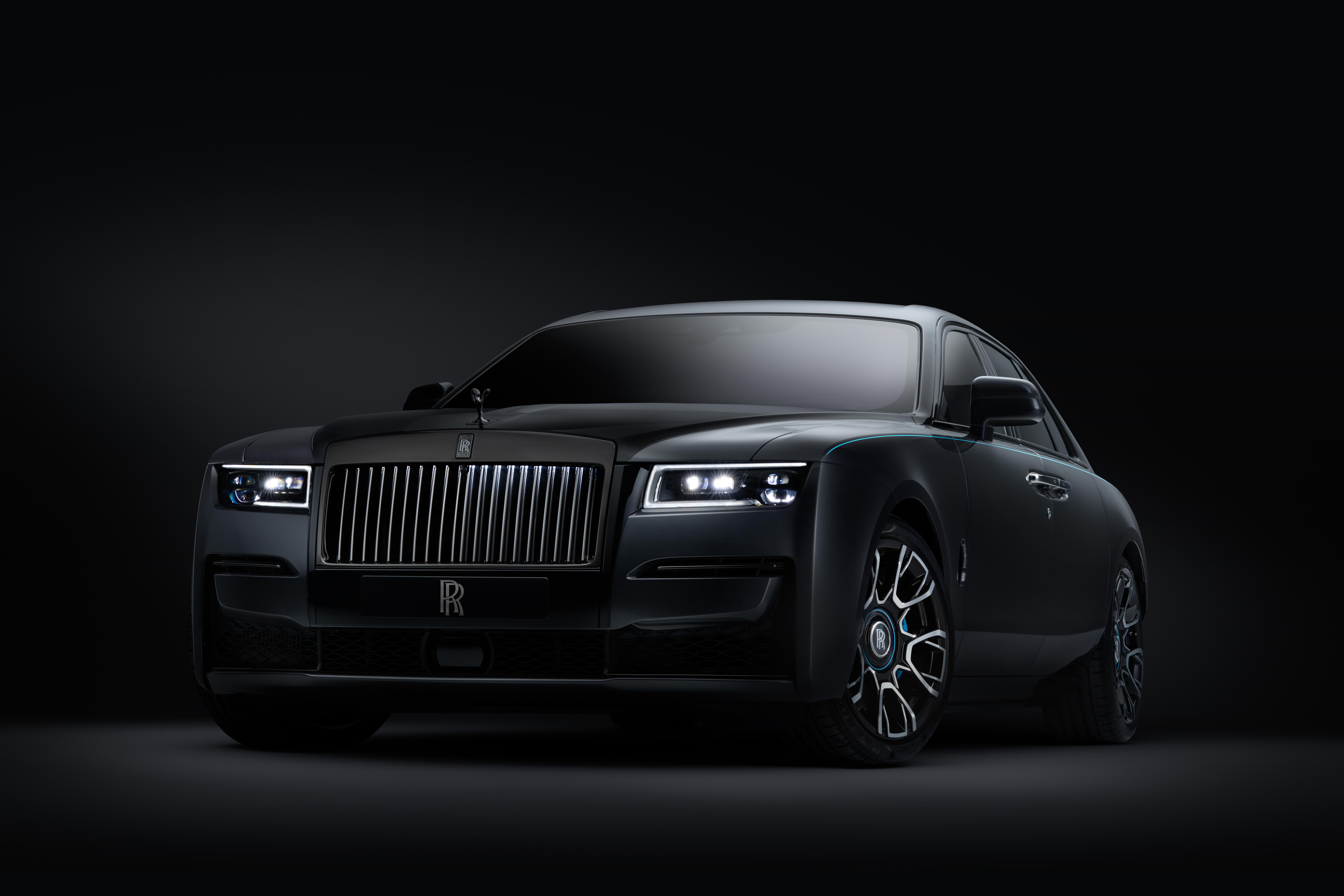 Vehicles Rolls Royce Black Badge Ghost 8k Ultra HD Wallpaper