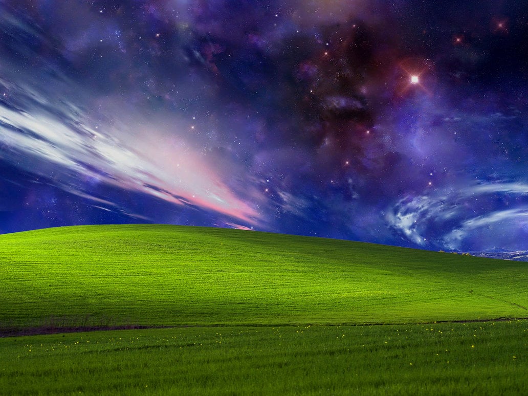 Windows xp Galaxy Wallpaper HD by ixRago on