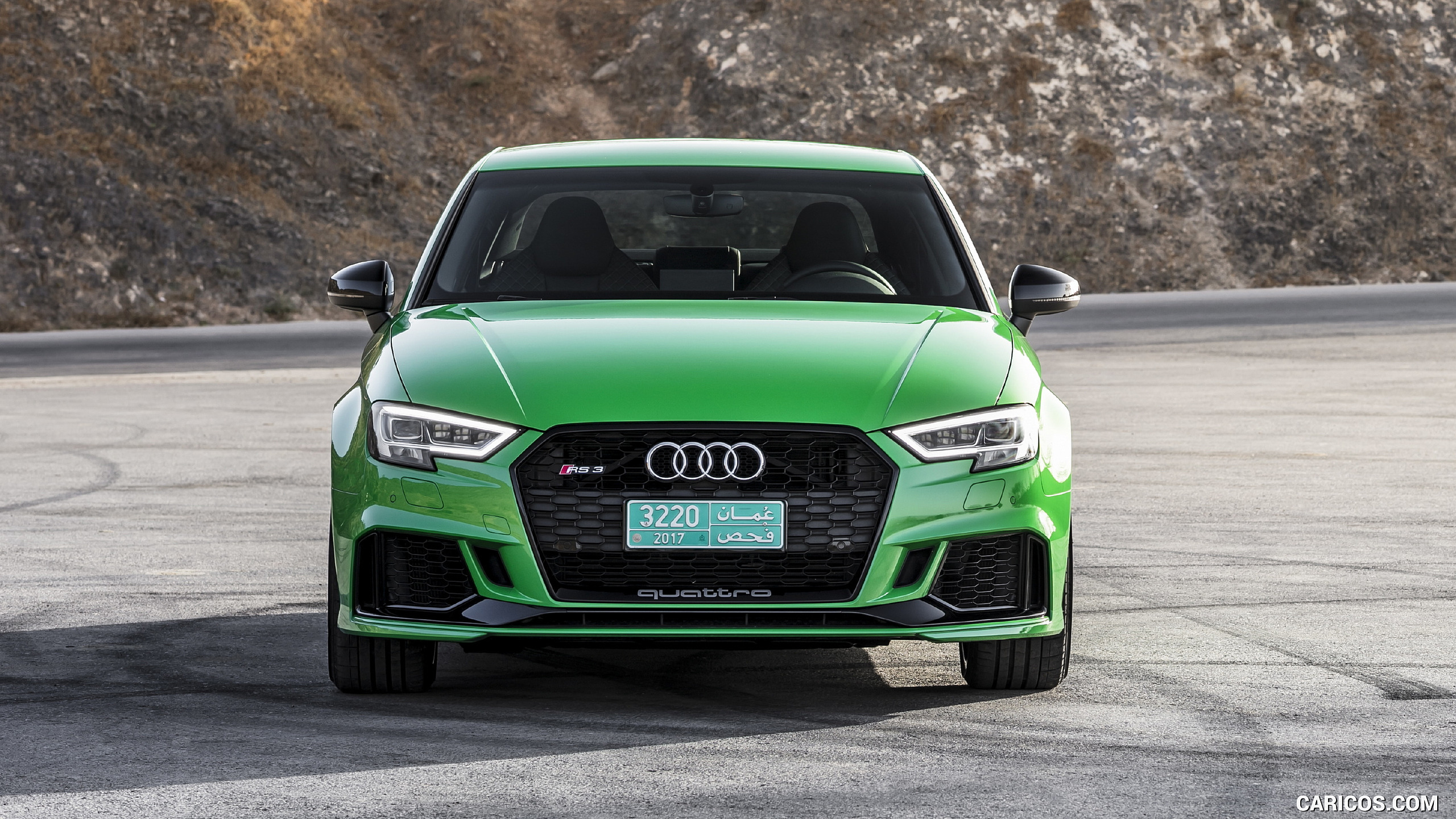 Audi Rs3 Sedan Color Viper Green Front HD Wallpaper