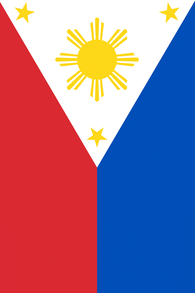 Philippines Flag iPhone Wallpaper HD 640x960