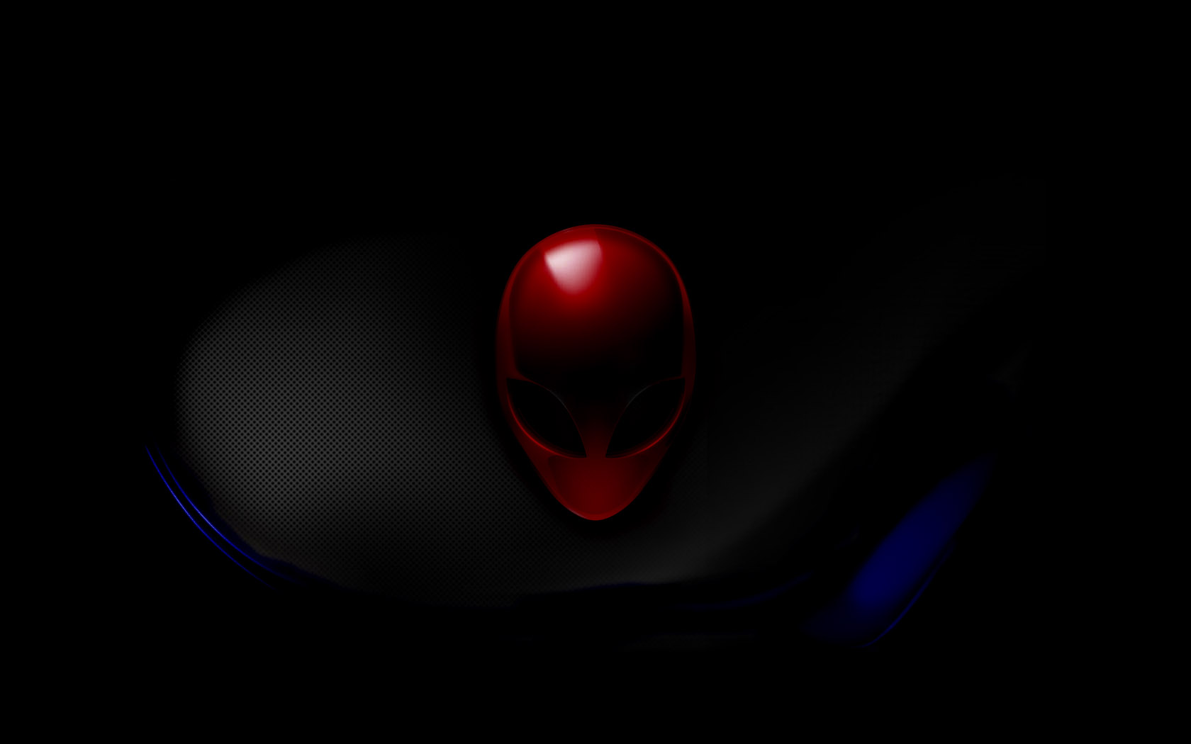 Dark Red Alienware Colorful By Darkangelkrys