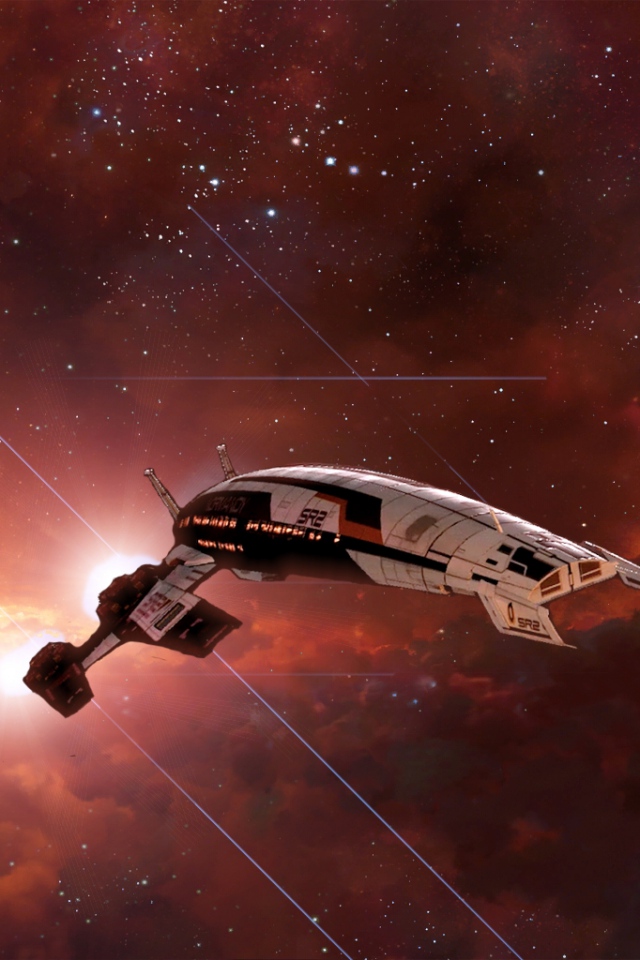 Mass Effect Normandy Space Nebula Stars