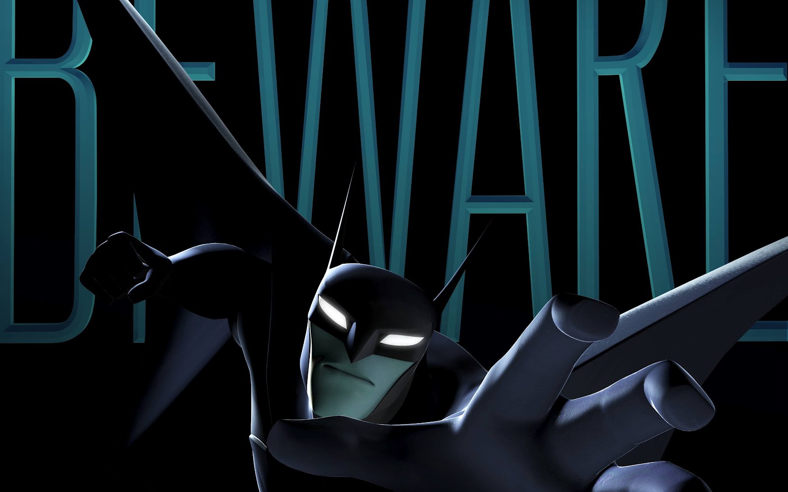 The Beware Batman Promotional Image Into A Wallpaper Via