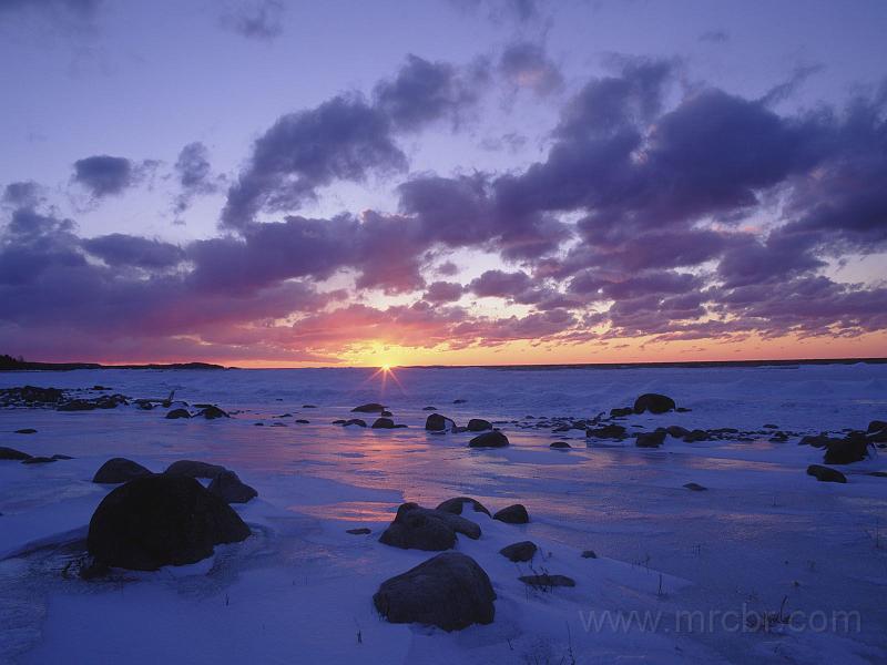  Desktop BellissimiSceneryWinter Sunset Over Lake Michigan Michigan 800x600