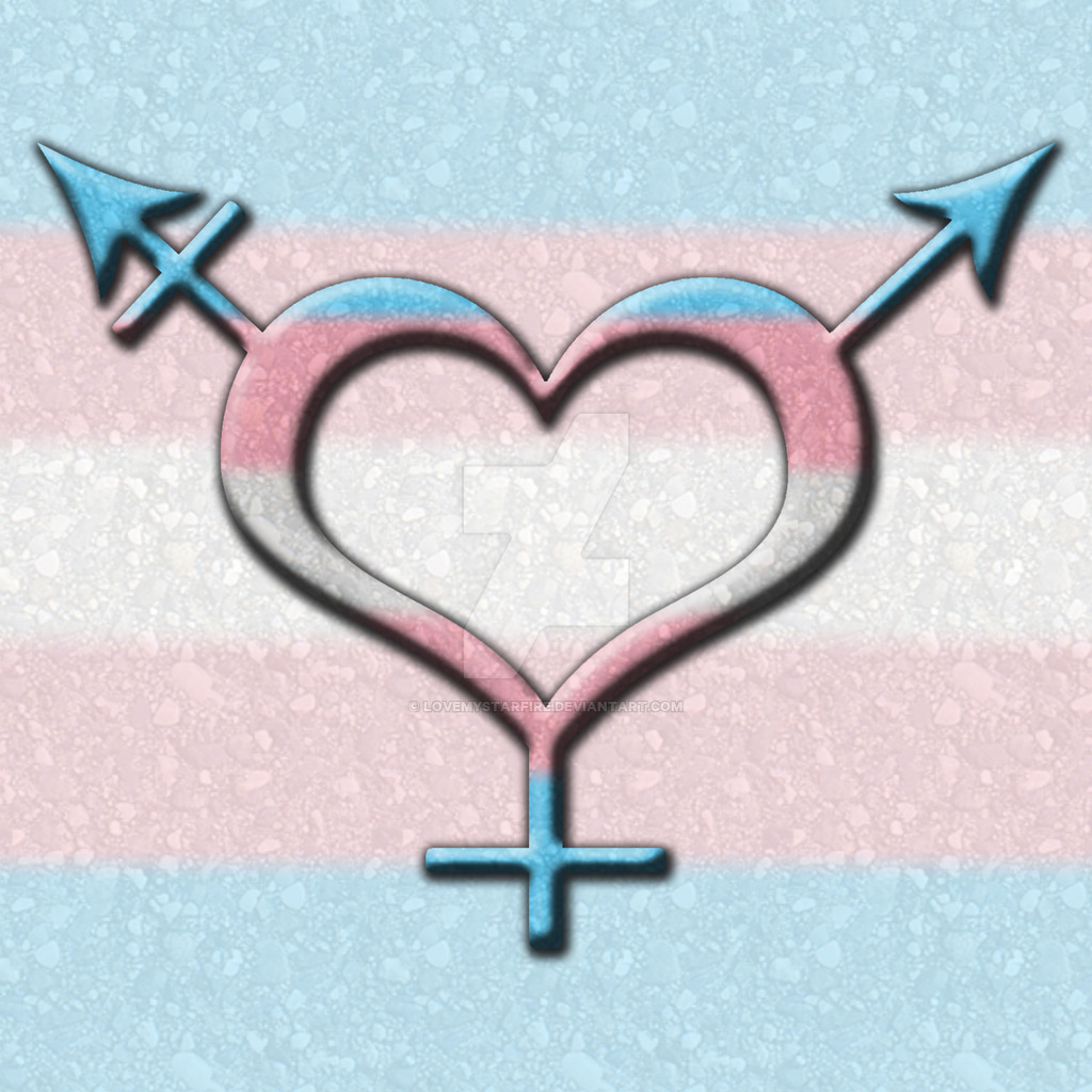 Transgender Pride Gender Neutral Symbol By Lovemystarfire