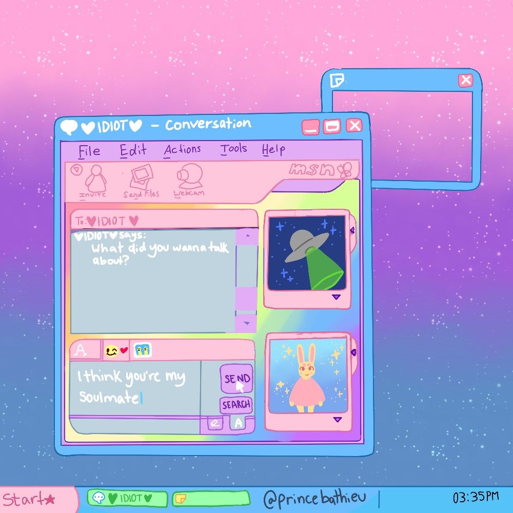 Pastel Best Friend Aesthetic Computer Wallpaper Looking For More Ultra