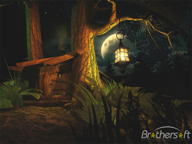 Moon 3d Screensaver Fantasy Build