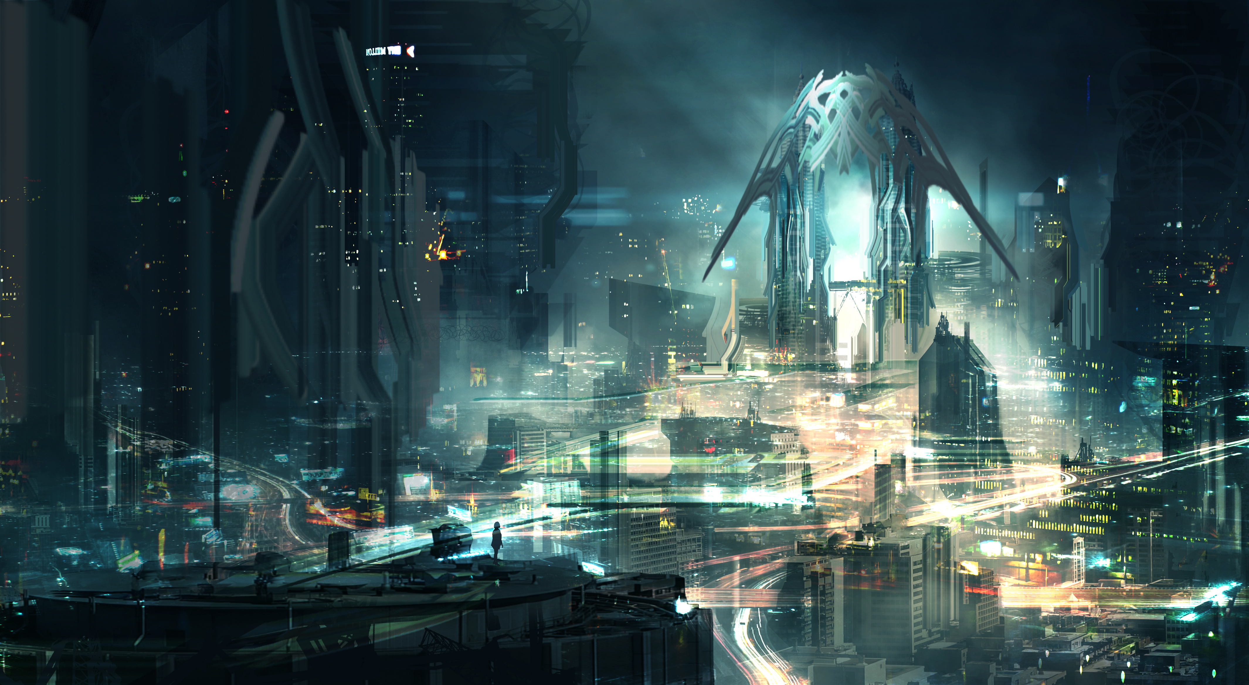 Futuristic Sci Wallpaper
