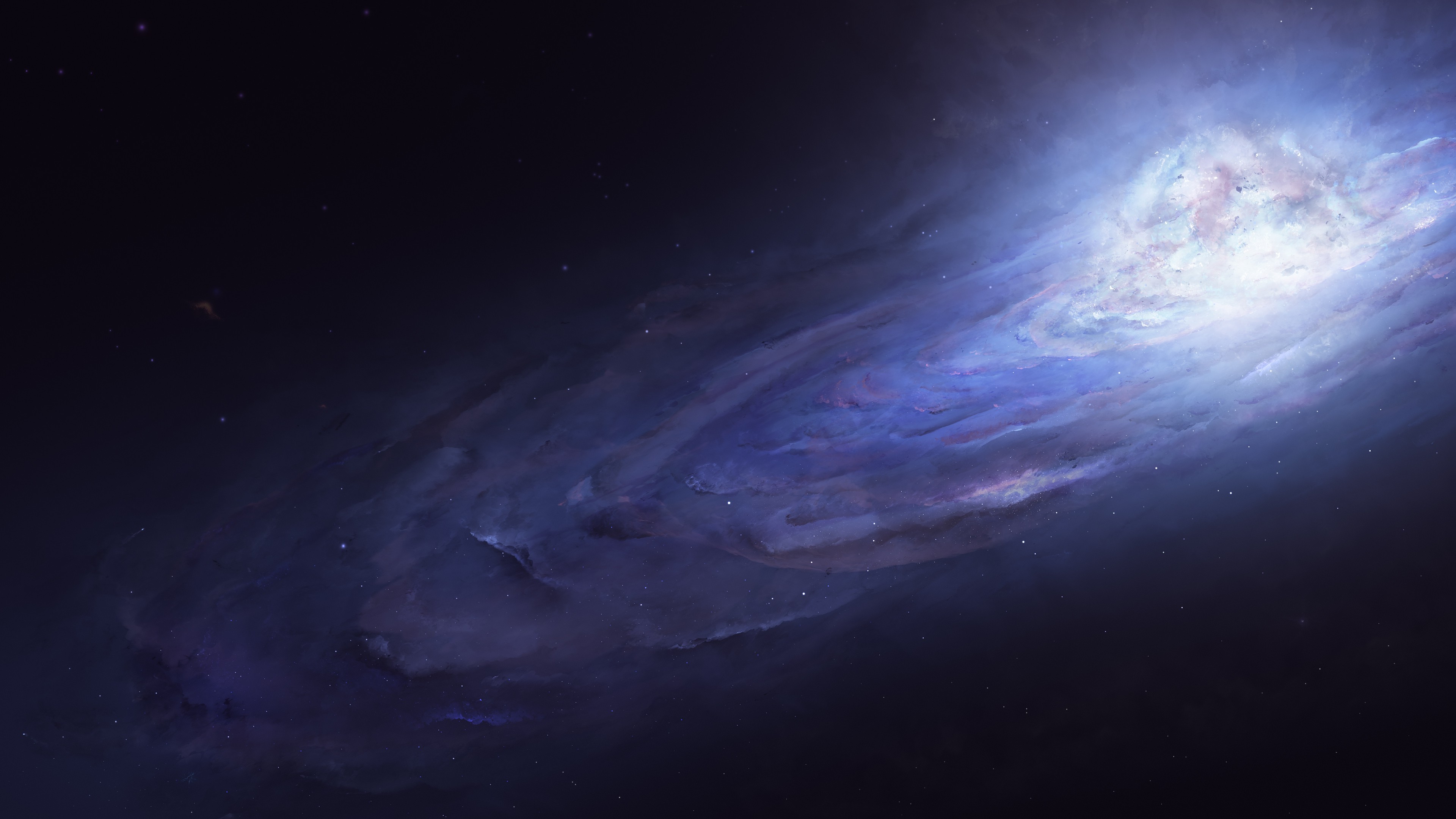 Universe Nebula Space Art Science Fiction 4k HD Digital Wallpaper