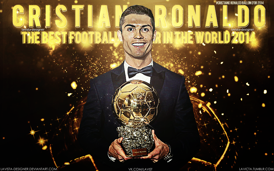 Cristiano Ronaldo Fifa Ballon D Or By Lavista Designer On