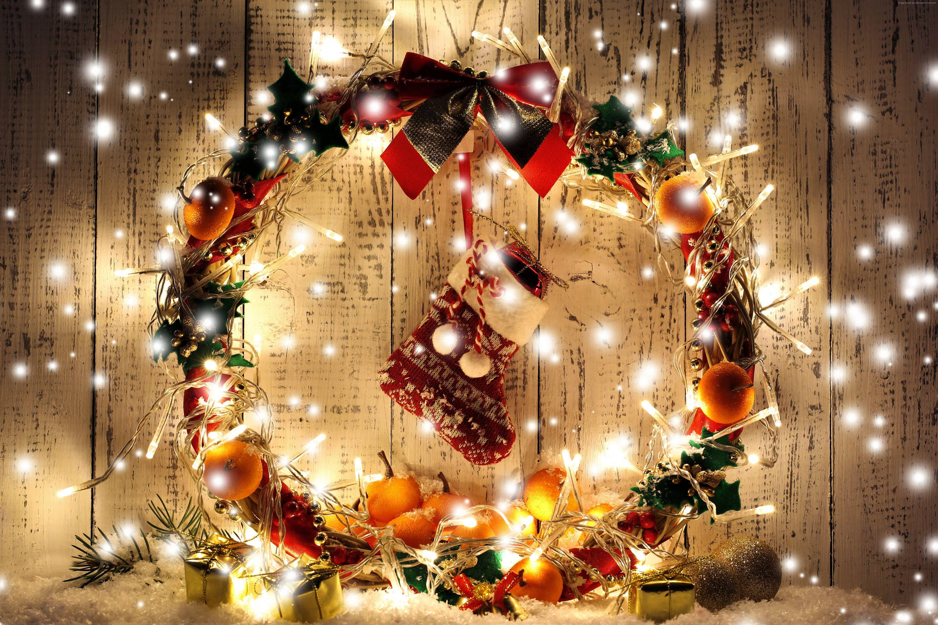 Top Christmas Wreath Wallpaper Full HD 4k To Use