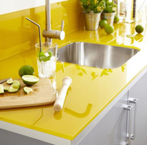Kitchen With Perform Strategy Colorful Looks Refreshing Though Not