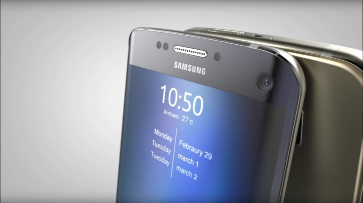 Silver Samsung Galaxy S7 Edge Appears In Render