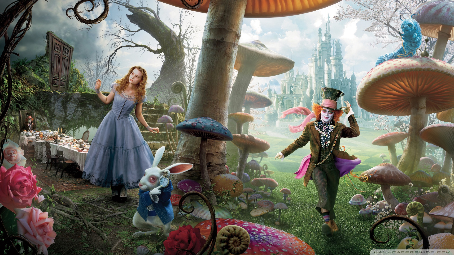Alice In Wonderland Movie Wallpaper