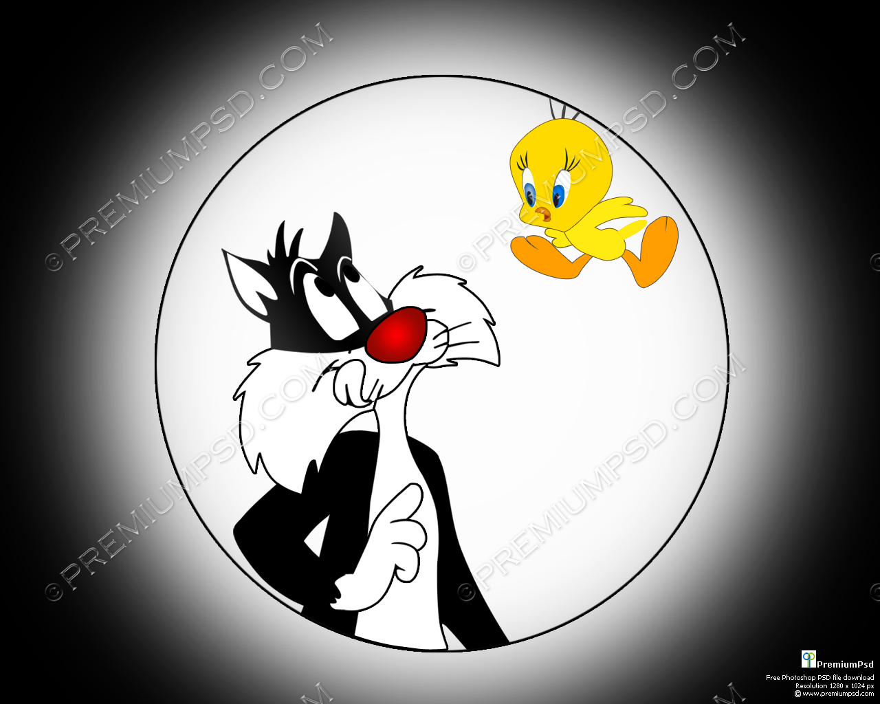 Wallpaper Tweety And Sylvester
