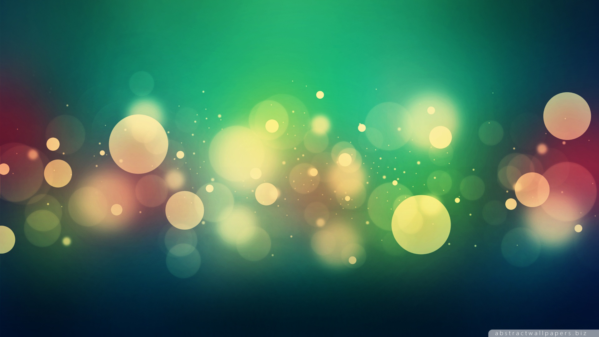 abstract wallpaper bubbles colorful colors 1920x1080