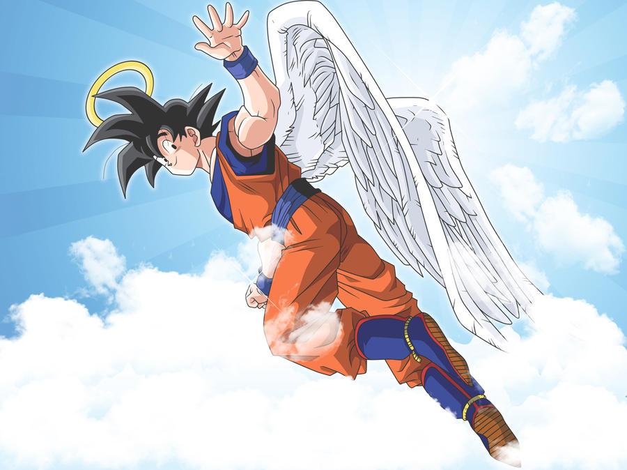 Goku Angel Wallpaper By Link Leob