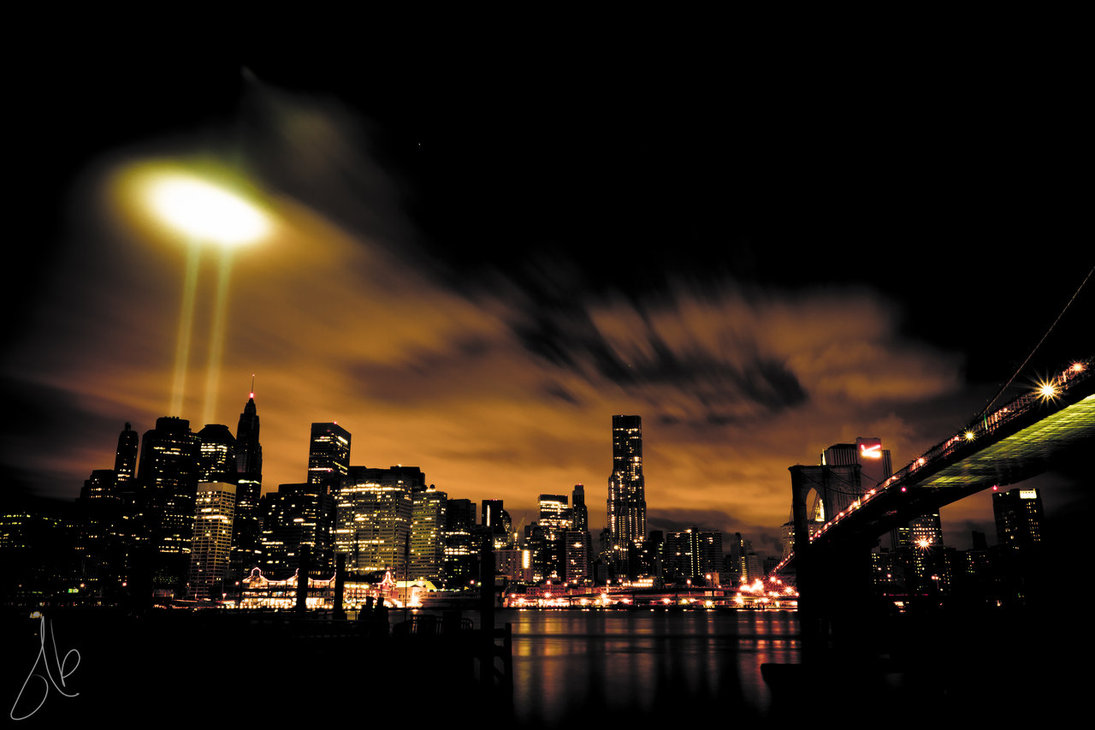 Tribute In Light Autumn By Silentechodesigns