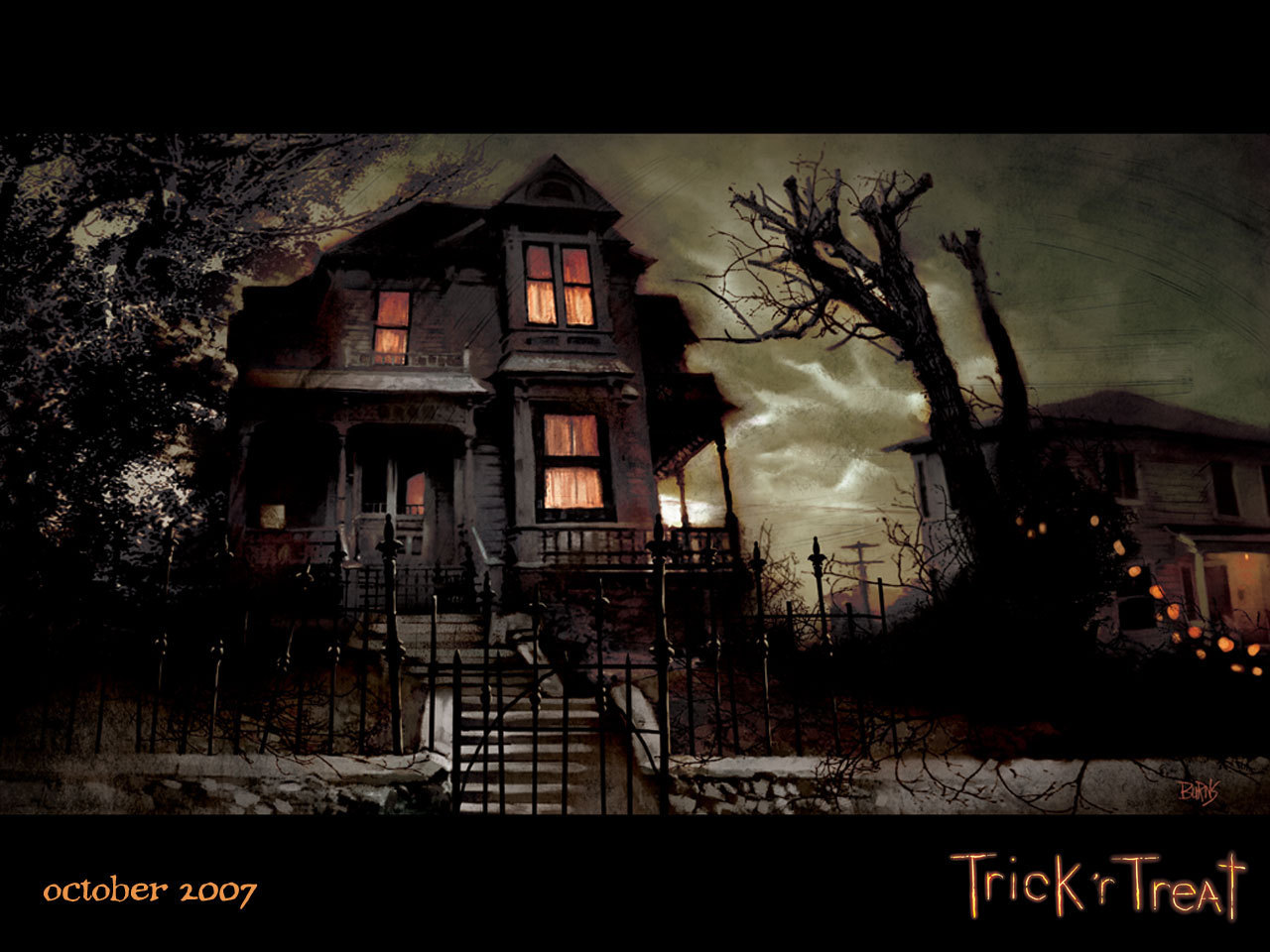 Trick R Treat Horror Movies Wallpaper