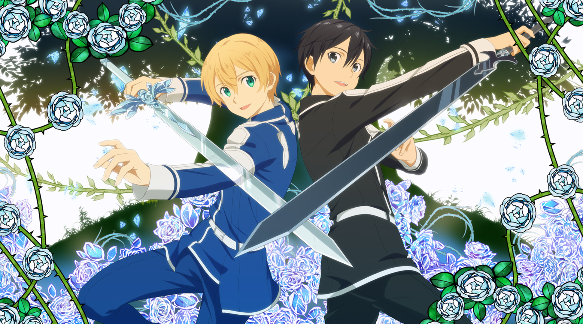 Eugeo And Kirito By Fcc HD Wallpaper Background Image