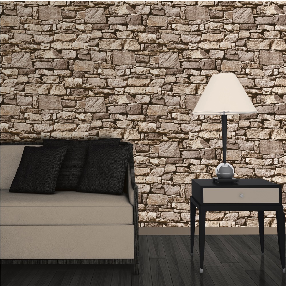 Wallpaper Muriva Dry Stone Wall J49407