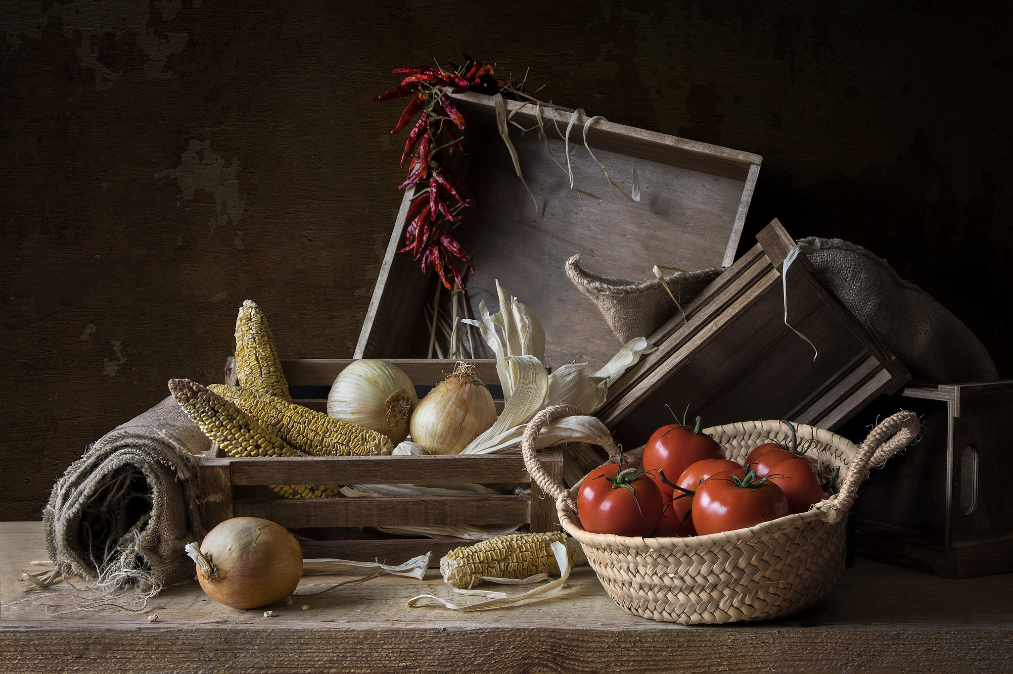 Food Still Life HD Wallpaper