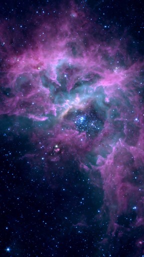 Space Galaxy Live Wallpaper features the best photos of the Hubble