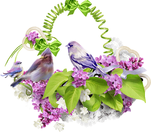 Animated Gifs Flowers And Birds