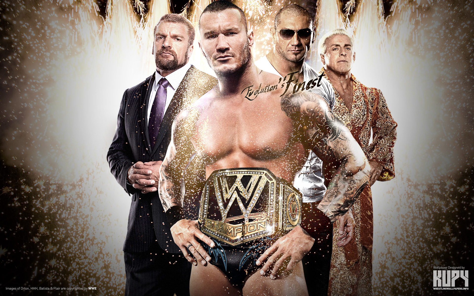 Available Archive New Randy Orton Wwe Champion Wallpaper