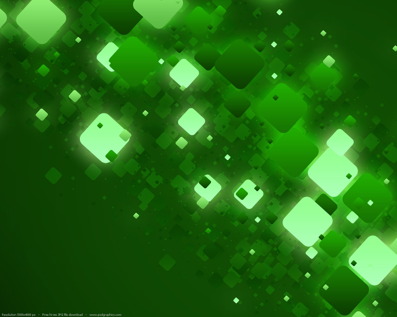 Green Abstract Wallpaper In Psd
