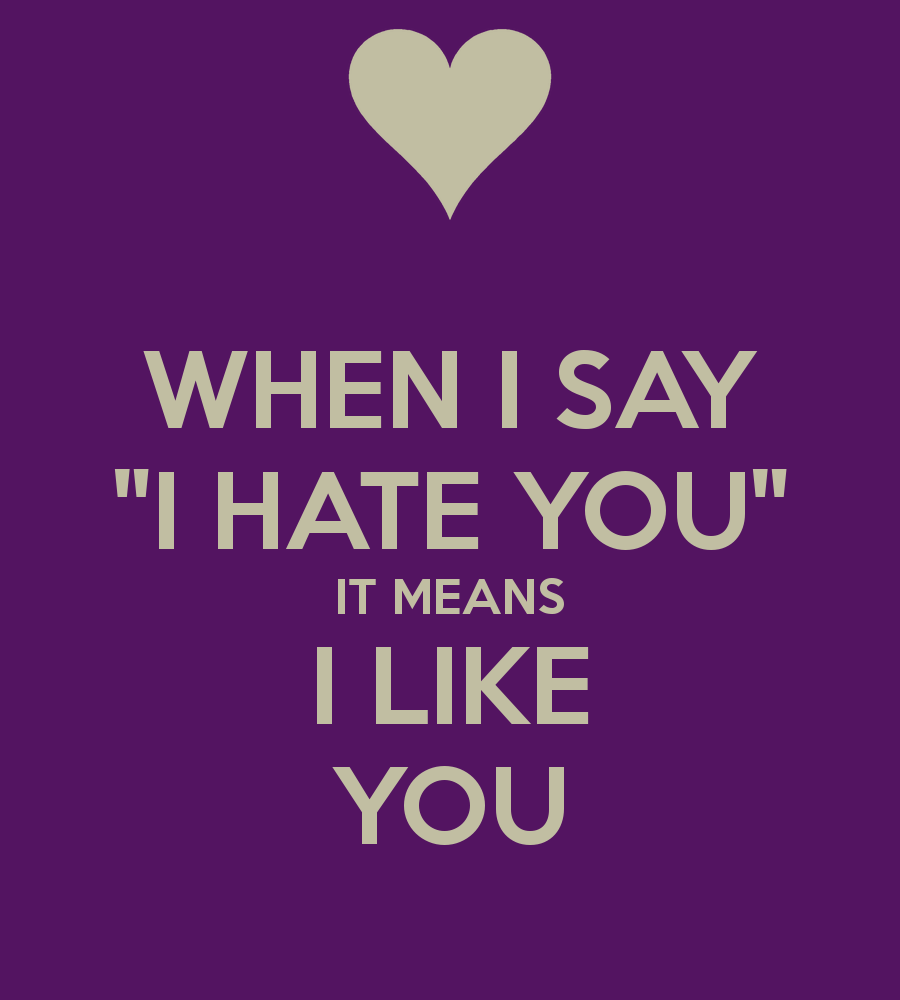 I hate you stock image Image of color typography creative  166546279